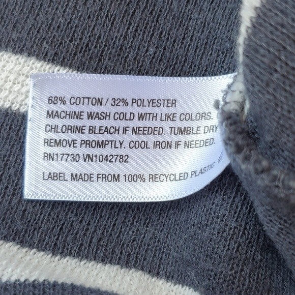 Ava&Viv Womens Blue Striped Vneck Longsleeve Sweater size 1x - Picture 5 of 8